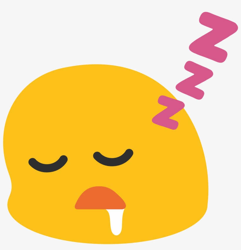 Sleeping Emoji Transparent PNG 2000x2000 Free Download on NicePNG