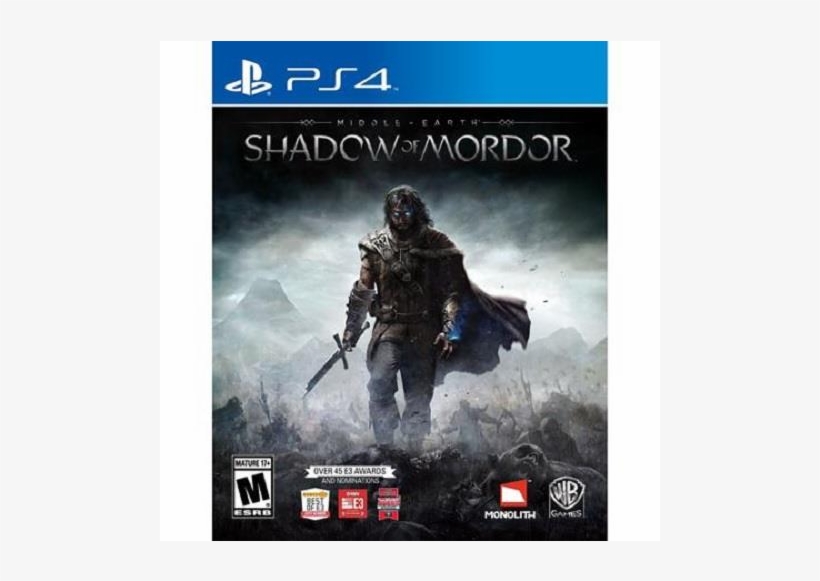 36 Pcs Brand New Warner Bros Middle Earth - Middle Earth Shadow Of Mordor Dvd, transparent png download