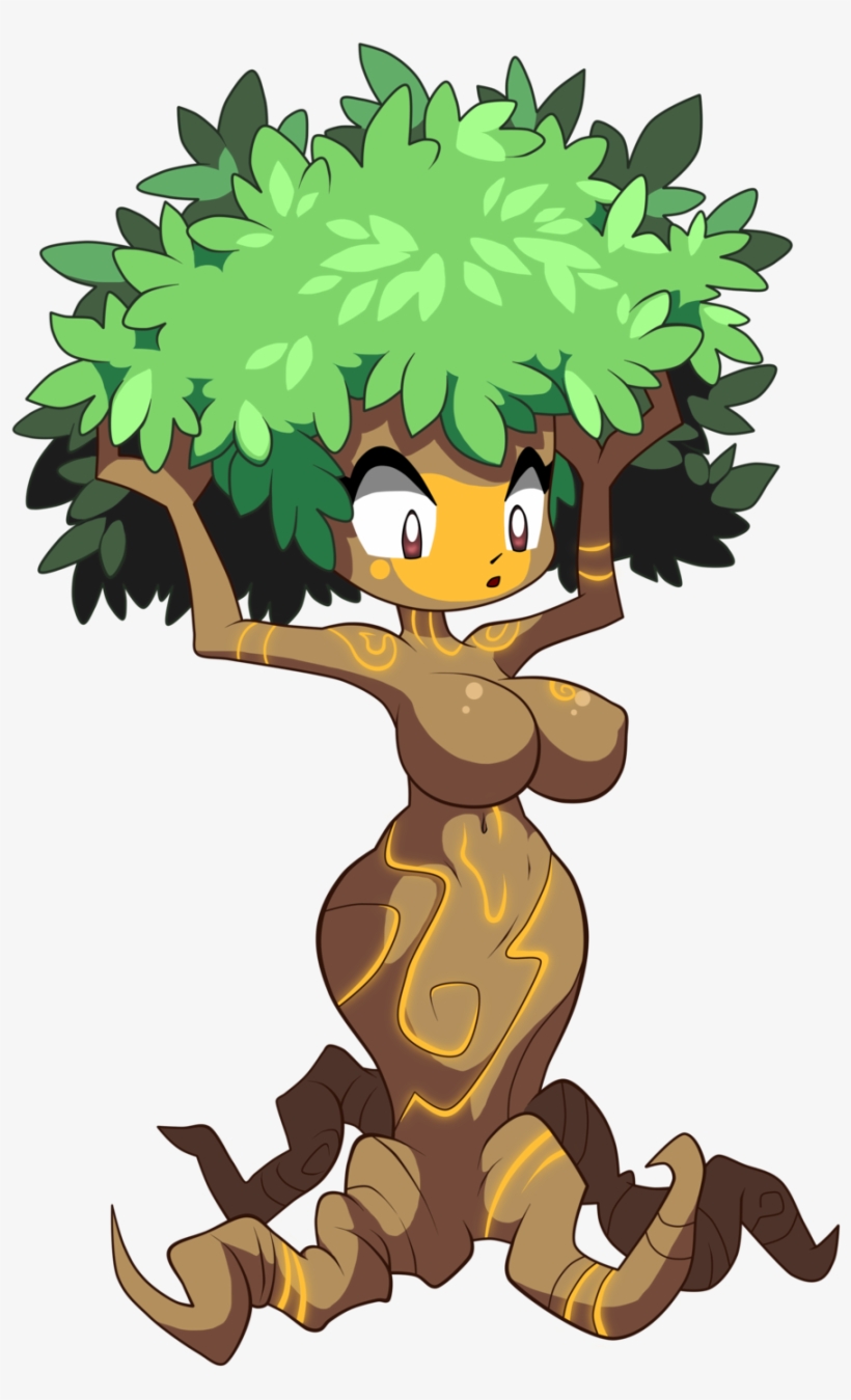 Blackmage20 39 2 Dryad Form Shantae By Thegeckoninja - Shantae Tf, transparent png download