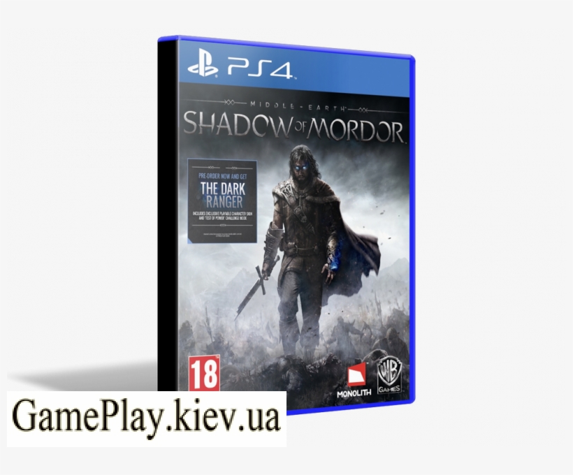 Middle-earth Shadow Of Mordor (ps4) - Shadow Of Mordor Xbox One, transparent png download