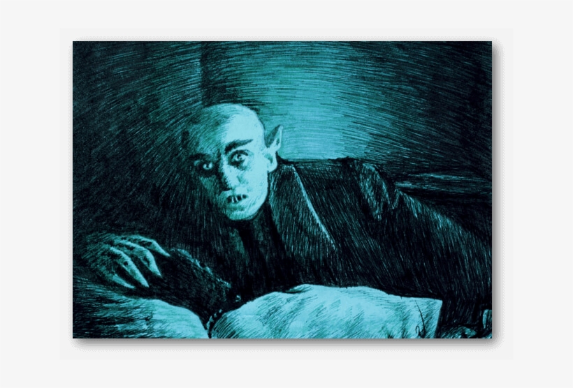Cuadro Original De Nosferatu - Sketch, transparent png download