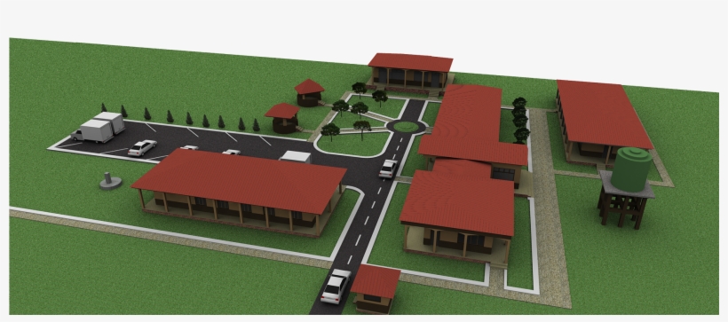 Dormitory Floor Plans - Dormitory And Admin Floor Plan, transparent png download