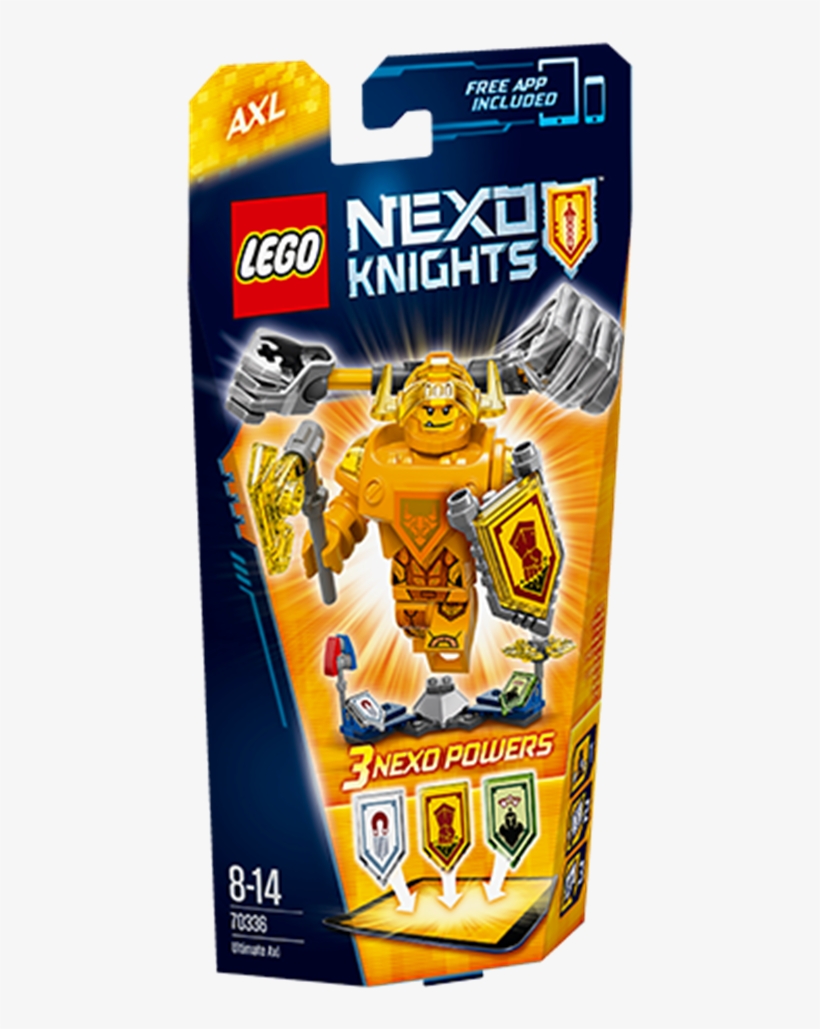 Lego Nexo Knights 70336 Ultimate Axl Eller Andre Figurer - Lego Nexo Knights 70336, transparent png download