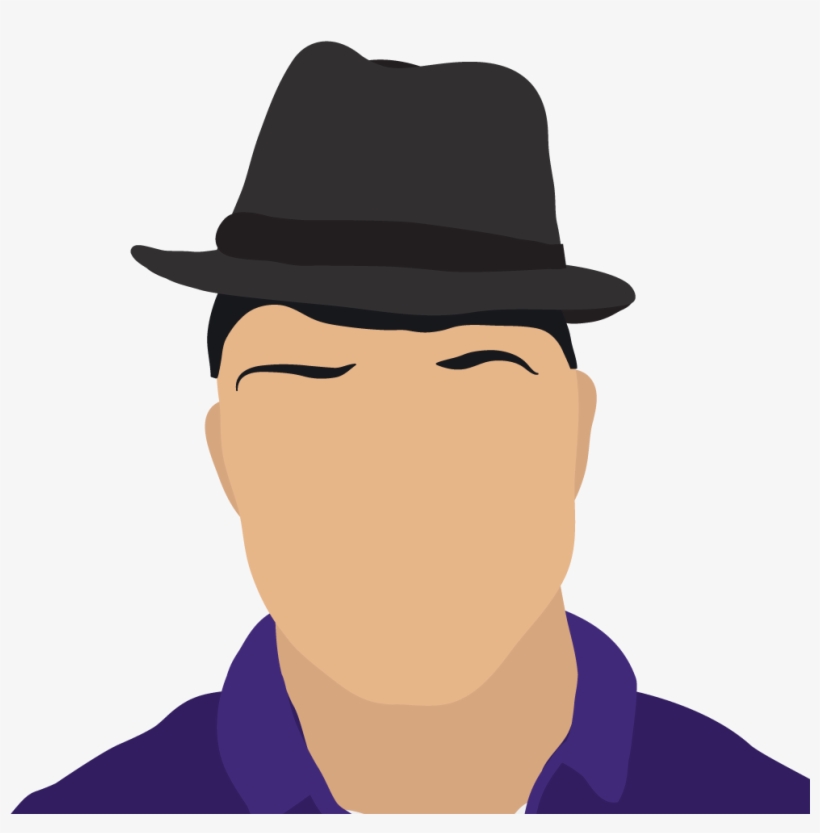 Aaron N - Brock - Fedora, transparent png download