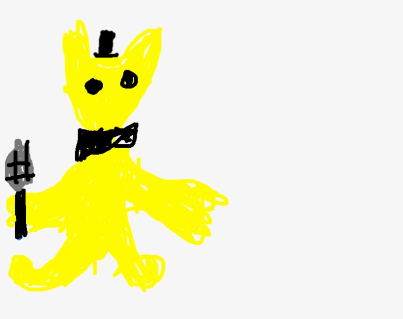 Ïtś Mę - Golden Freddy - Illustration, transparent png download