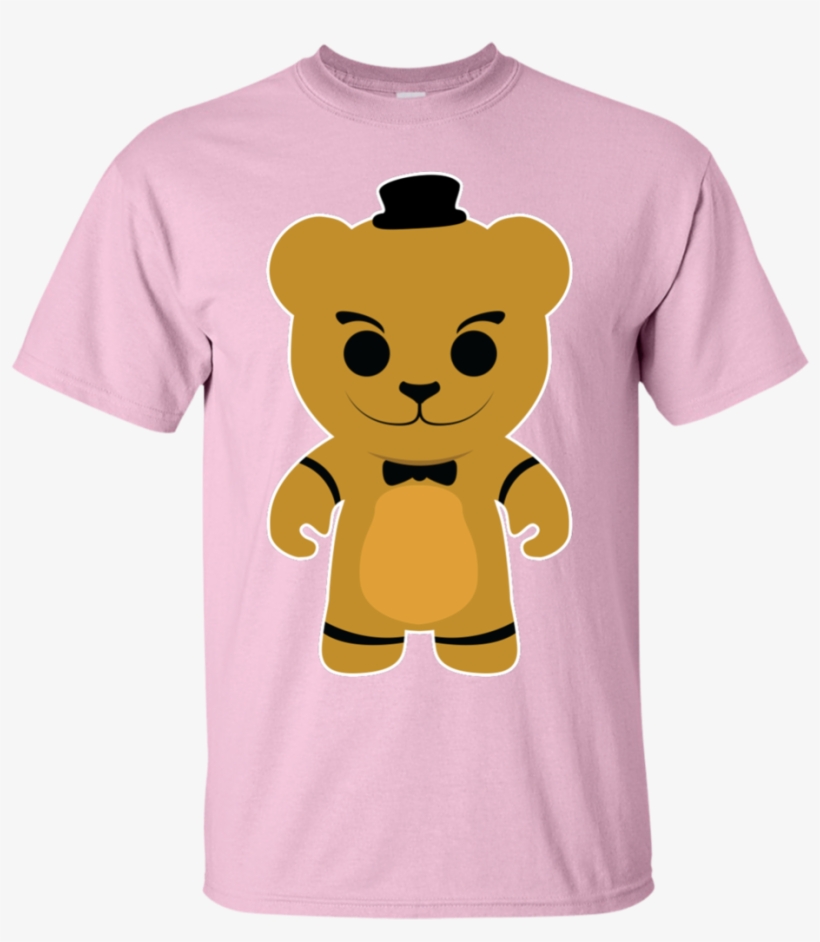 Adorable Golden Freddy 5nightauto - Work At Fedex Shirts, transparent png download