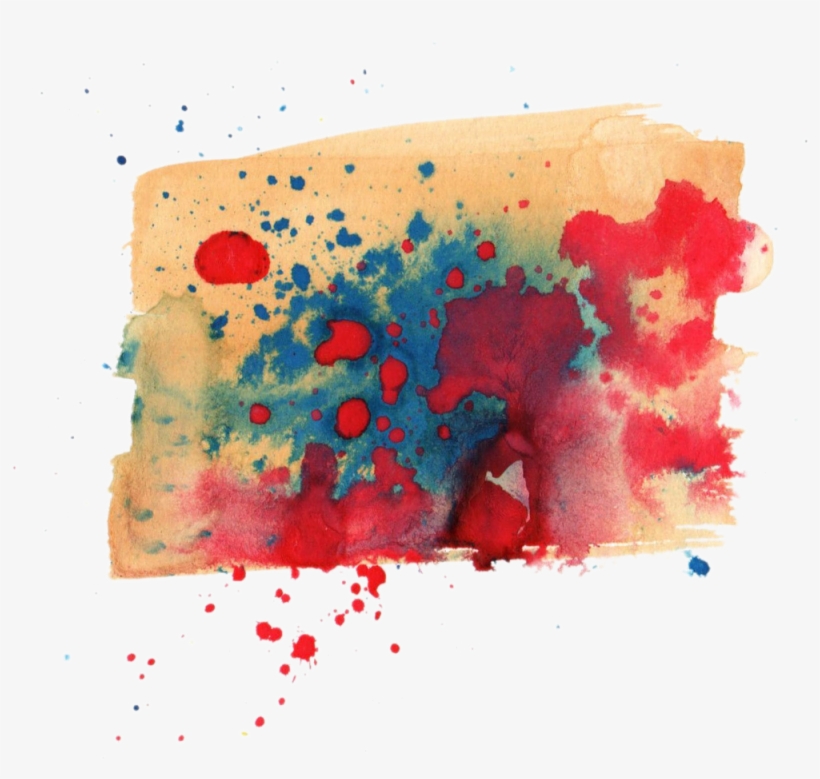 Abstract Watercolor Background 2 Cutout - Watercolor Painting, transparent png download