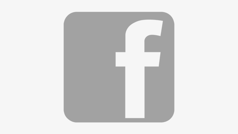 Download Social Media Icons Facebook Grey Copy - Grey Facebook Icon Png ...