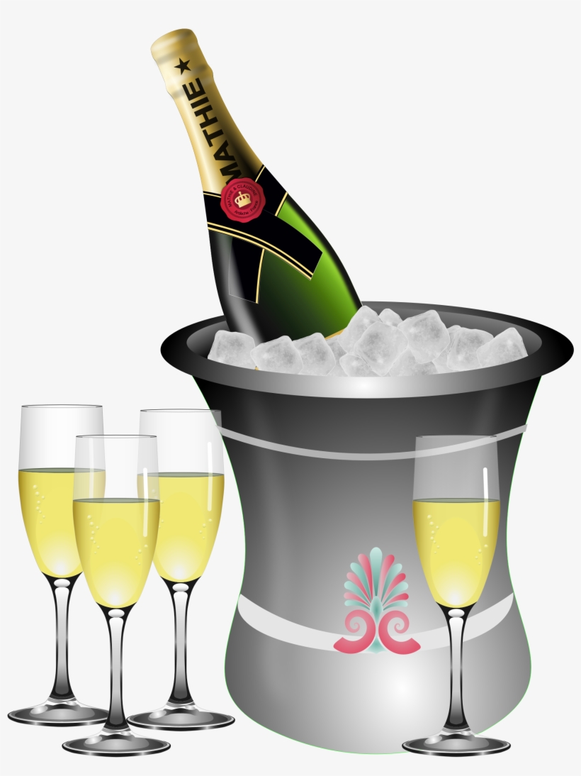 This Free Icons Png Design Of Champagne On Ice Remix, transparent png download