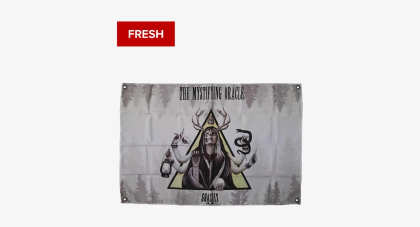 The Mystifying Oracle Flag - Ghastly Album Mystifying Oracle Cover, transparent png download