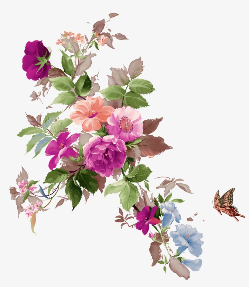 Floral Png Image - Flower Png, transparent png download