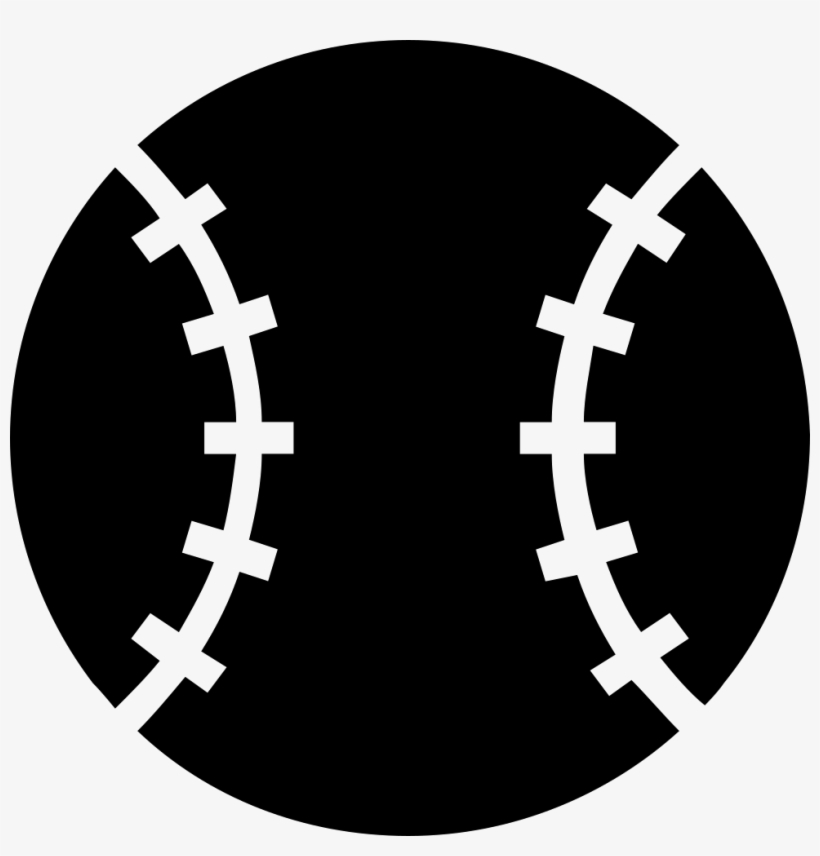 Baseball Black Ball Sportive Object Symbol Comments - Pelotas De Beisbol Negras, transparent png download