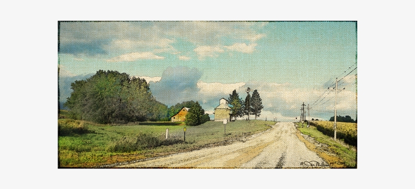 Omaha Farm Road - Big O Art, transparent png download