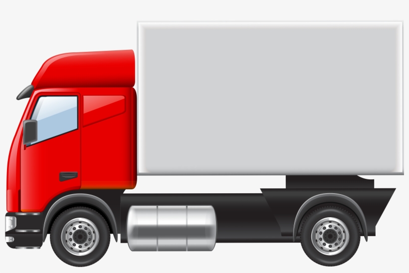 Graphic Transparent Library Free On - Truck Clipart Transparent