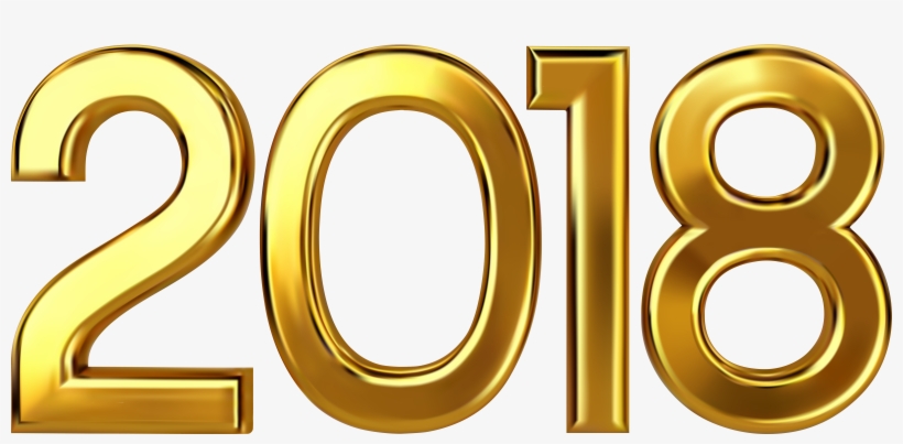 2018 Gold Png Banner Freeuse Library - 2018 Gold 2018 Png, transparent png download