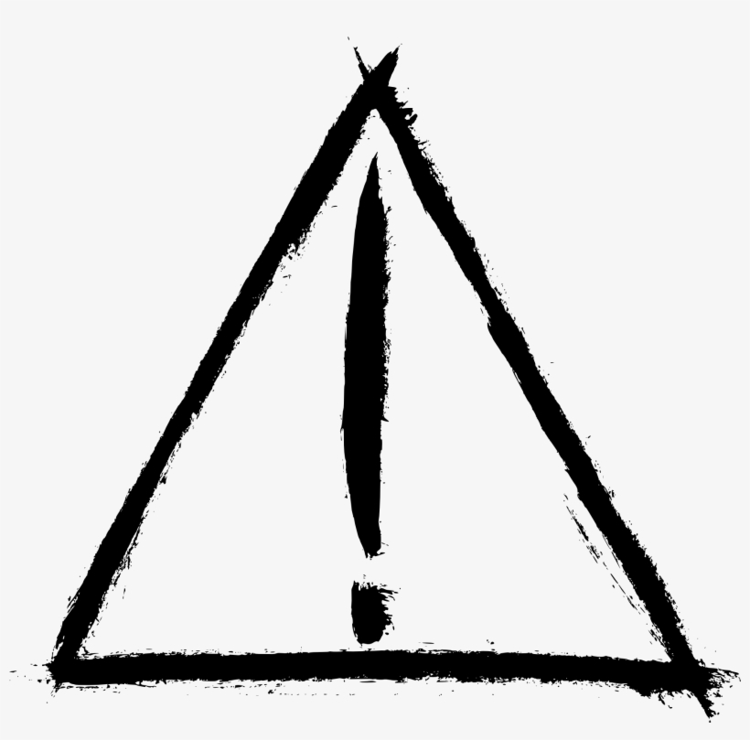 Png File Size - Brush Stroke Triangle, transparent png download