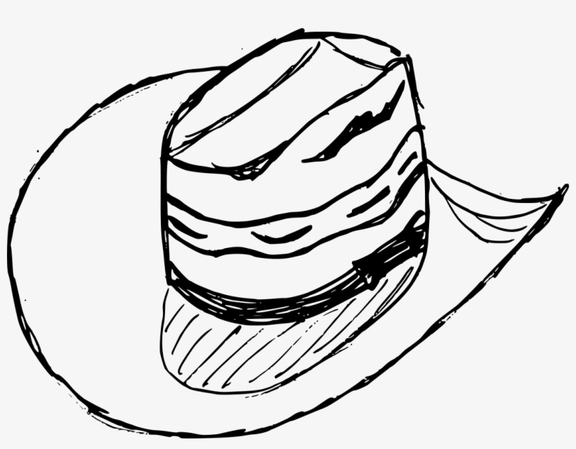 Png File Size - Cowboy Hat, transparent png download