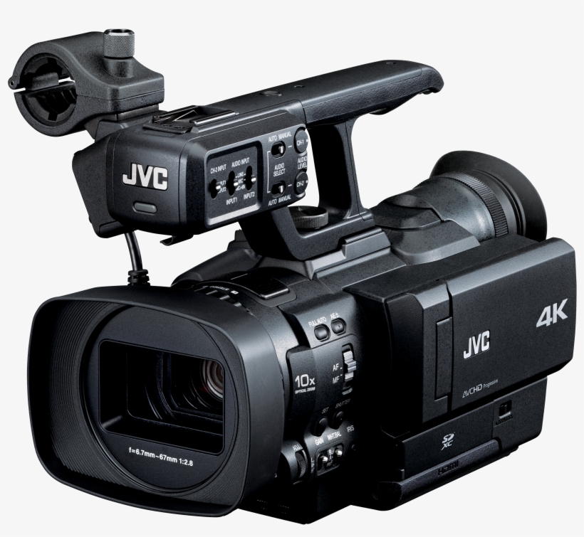 Video Camera Png Image - Jvc Gy Hmq10, transparent png download