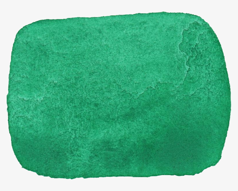 Free Download - Watercolor Green Square, transparent png download