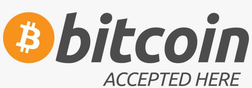 Bitcoin Accepted Here Sign - Bitcoin Accepted Here Png, transparent png download