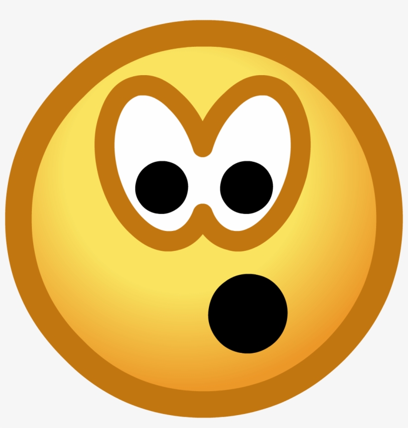 Surprised Emoticon - Club Penguin Sad Transparent, transparent png download