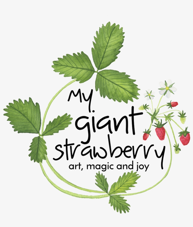 Svg Library Library Strawberries Clipart Watercolor - Strawberry And Mint Watercolor, transparent png download
