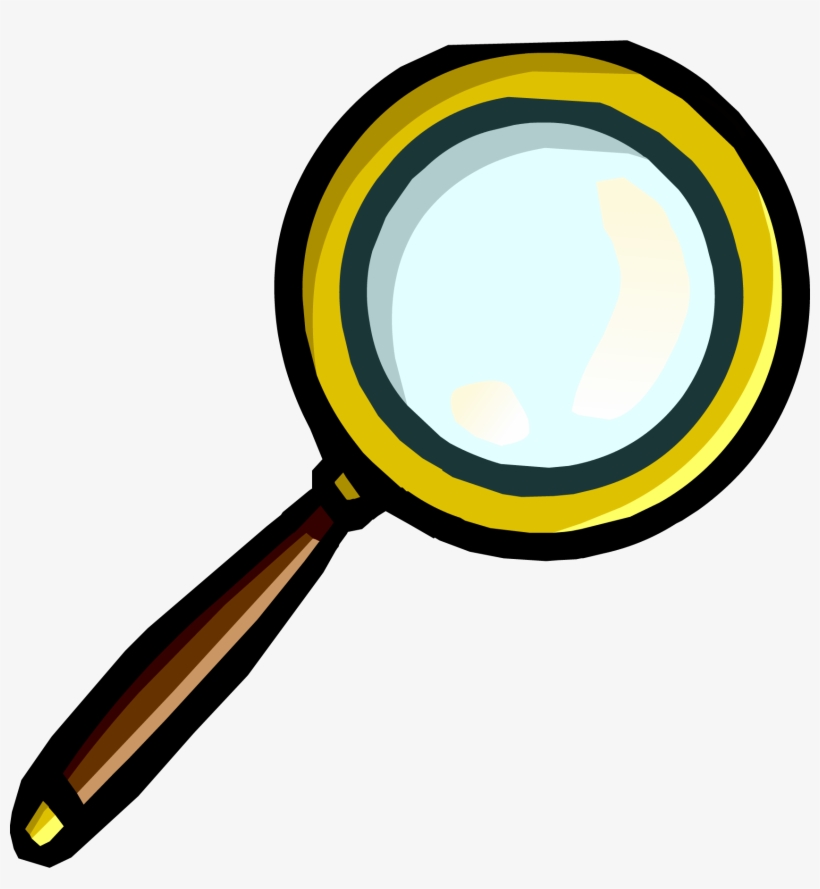 Magnifying Glass - Png - Treasure Hunt Magnifying Glass, transparent png download