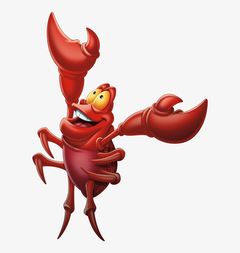Little-merma#sebastian - Little Mermaid Sebastian Png Transparent PNG ...