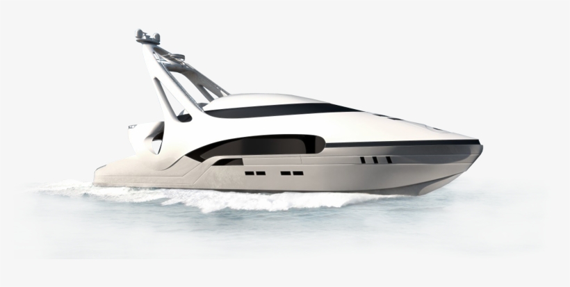 Yacht Png Lake Boat Picture Black And White Stock - 3d Yacht Png, transparent png download