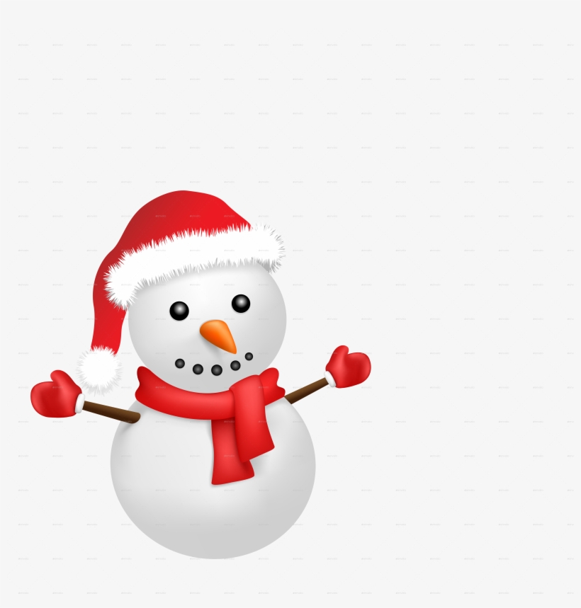 And Snow - Snowman Transparent Background, transparent png download