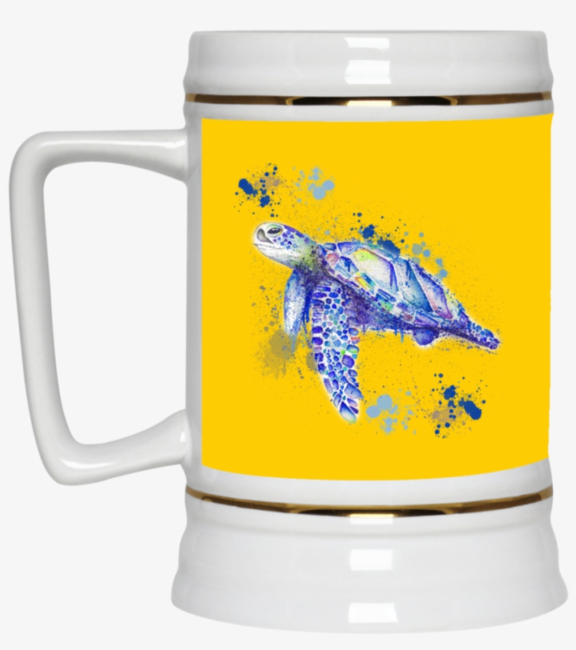 Watercolor Sea Turtle Mugs - Black Lives Matter T Shirt Civil Rights Shirt, transparent png download