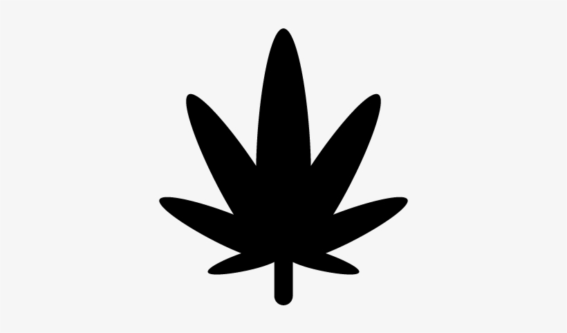 Marijuana Leaf Vector - Pink Cannabis Leaf Cure Cancer, transparent png download