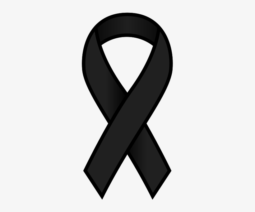 Black Ribbon Vector Png Image Transparent - Black Ribbon Png Free, transparent png download