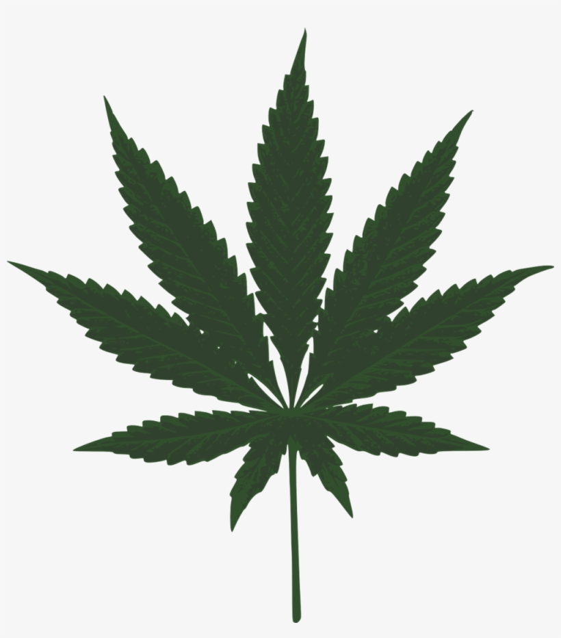 Weed Black And White, transparent png download