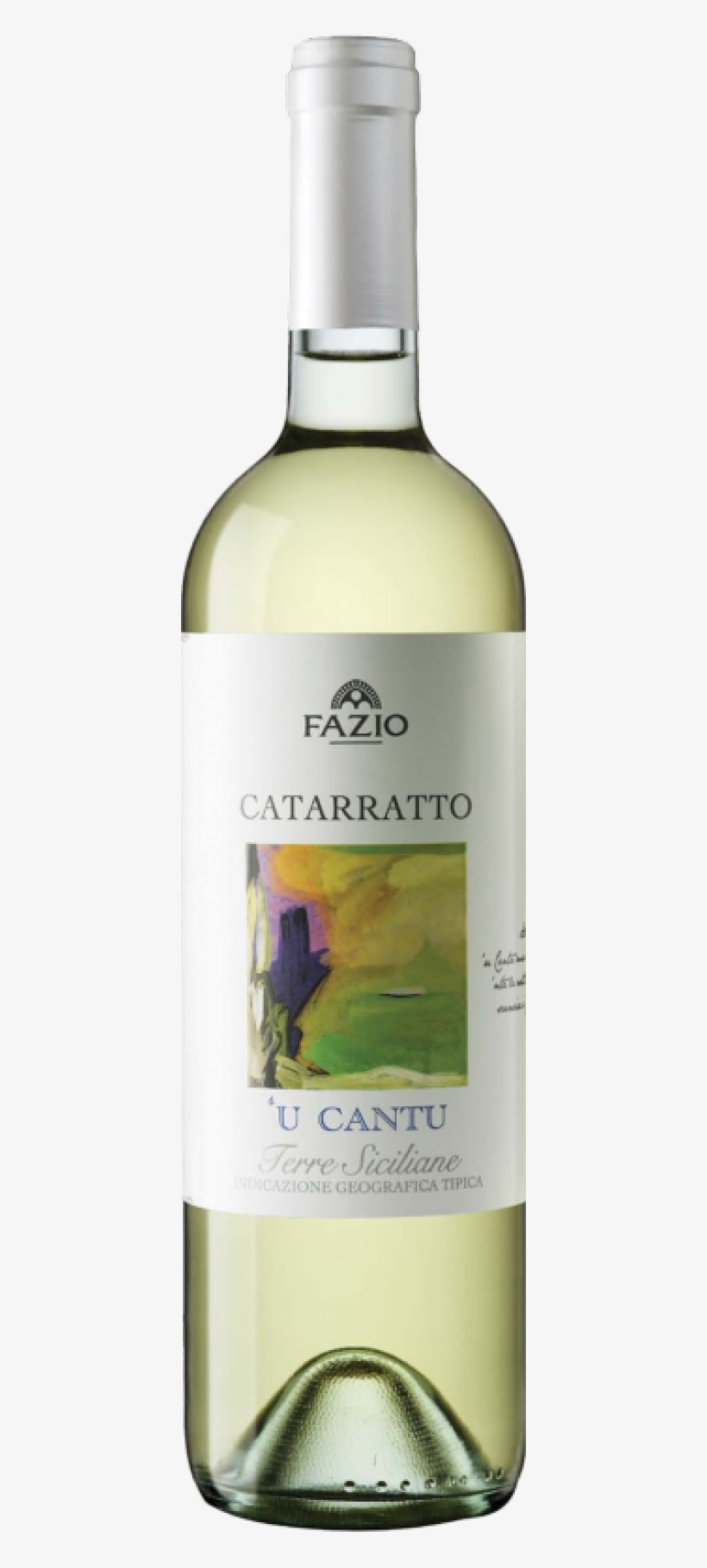 Fazio 'u Cantu Catarratto Terre Siciliane Igt - Luna Nuda Pinot Grigio 2015, transparent png download