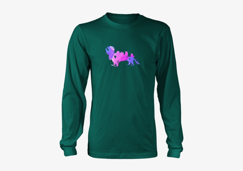 Cavalier King Charles Spaniel Watercolor Long Sleeve - Limited Edition - I Am Pro Gun - District Long Sleeve, transparent png download