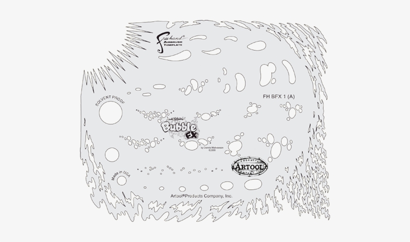 Artool Bubble Fx Template Set - Illustration, transparent png download