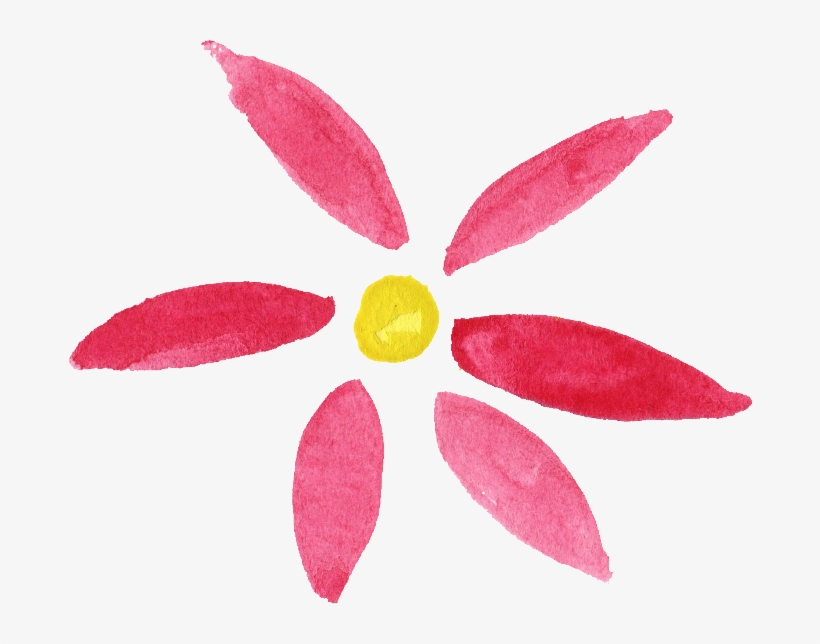 Free Download - Flower Crayon Png Transparent PNG - 684x564 - Free