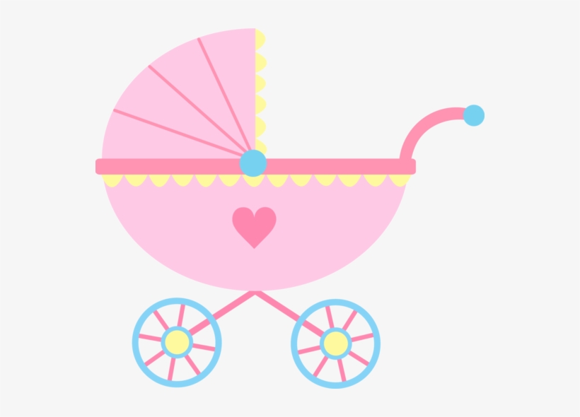 Baby Clipart Girl - Baby Stroller Clipart, transparent png download