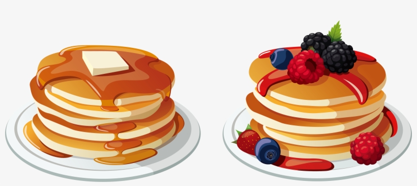 Clipart Food Bacon - Pancake Png, transparent png download