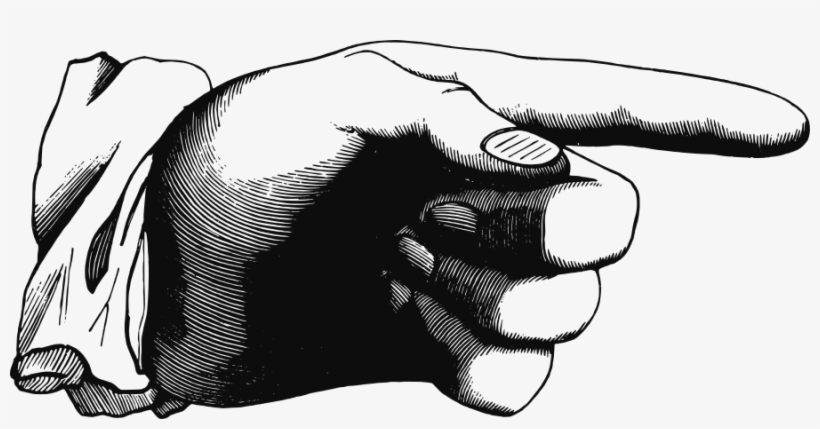How To Set Use Pointing Finger Clipart, transparent png download