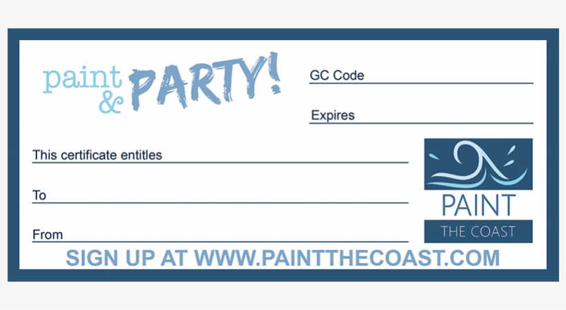 Email A Paint The Coast Gift Certificate - Si Ying Decoration Stickers Creative Wall Halloween, transparent png download