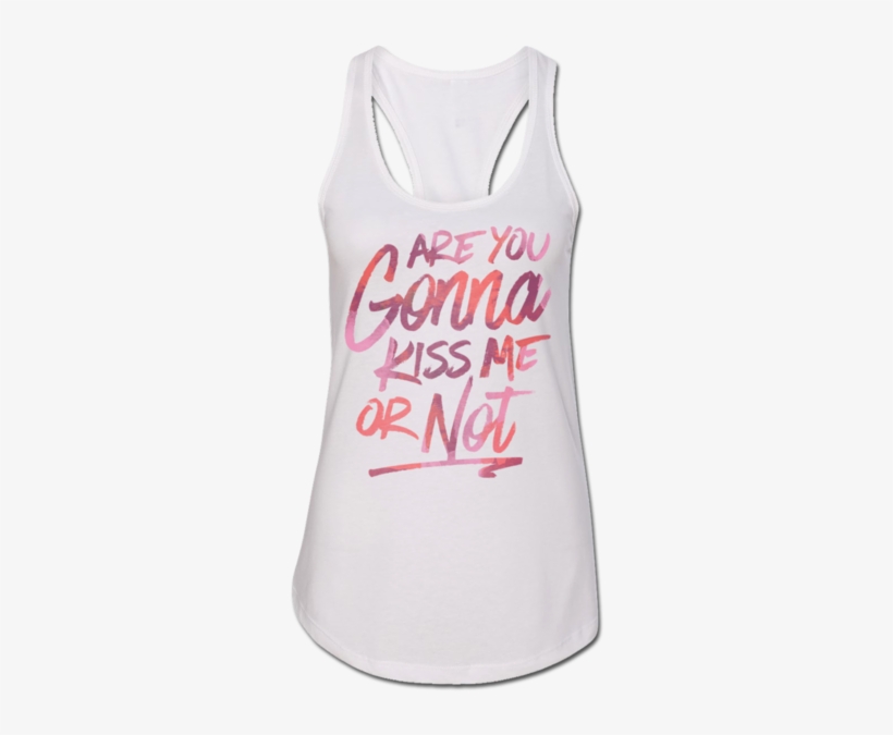 Ladies Kiss Me Tank - Active Tank, transparent png download
