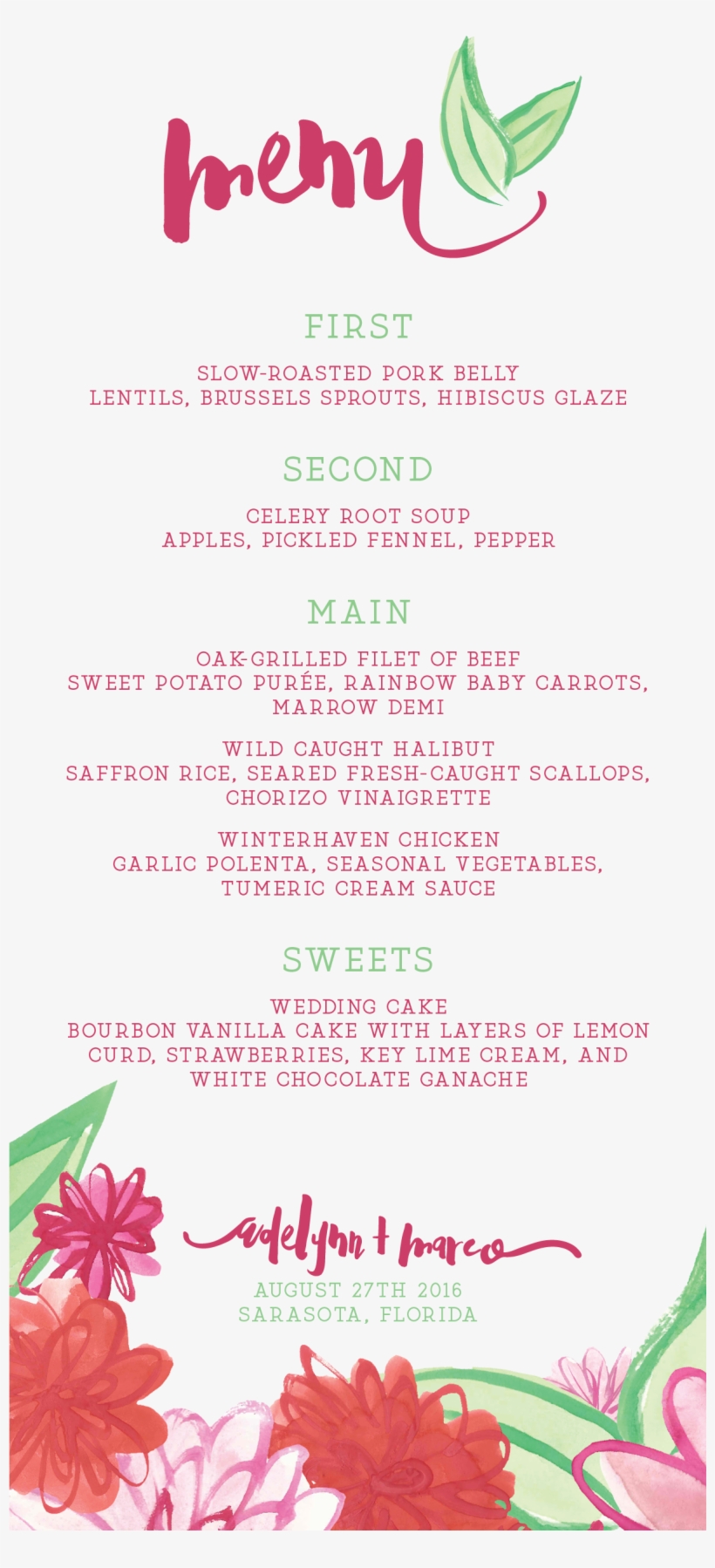 Pink Wedding, Floral Wedding, Watercolor Wedding, Orange - Wedding, transparent png download