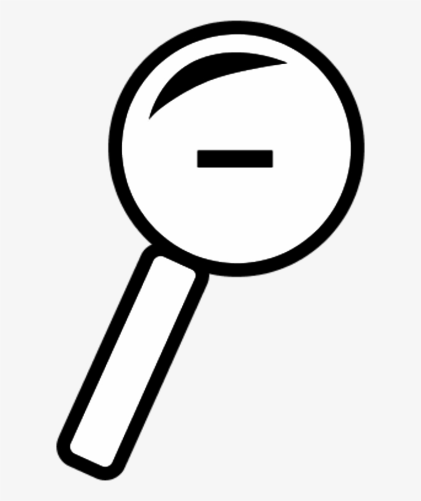 Zoom In The Icon Clipper - Clip Art Magnifying Glass, transparent png download