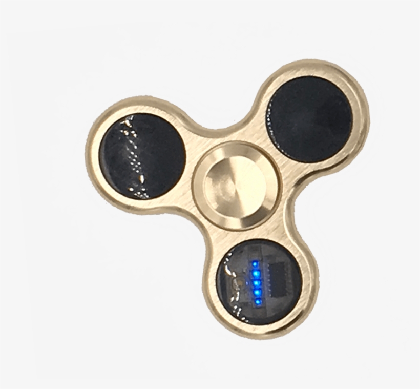 Gold Fidget Spinner Png Transparent Image - Fidget Spinnere Png, transparent png download