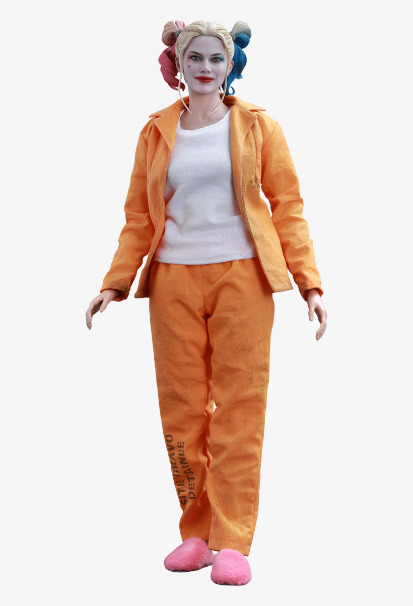 Dc Comics Sixth Scale Figure Harley Quinn Prisoner - Harley Quinn Action Figure Suicide Squad, transparent png download