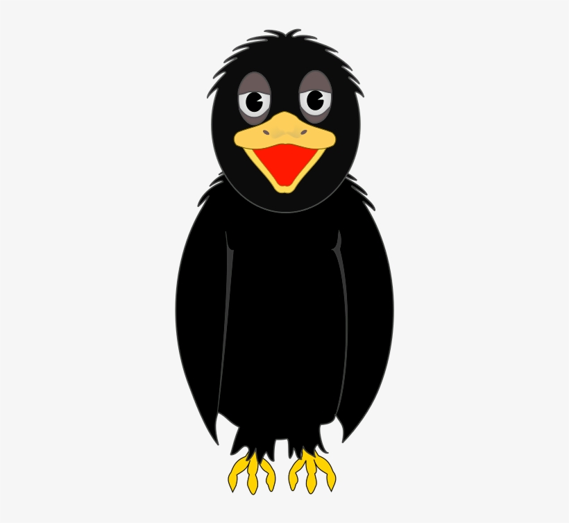 Crow - Crow Clipart Png, transparent png download
