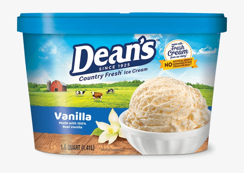 Ice Cream & Frozen Novelties - Dean's Country Fresh Sour Cream, transparent png download