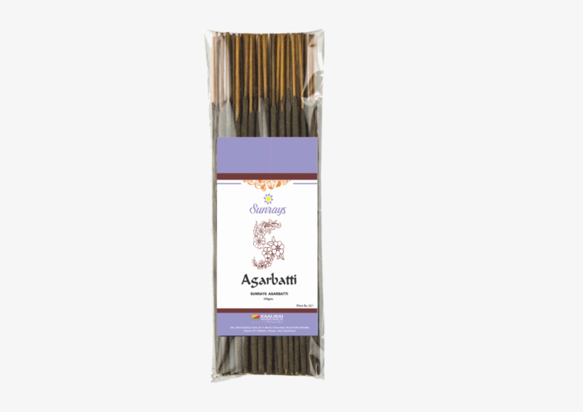 Sunrays Agarbatti 250 G - Kaalikai Industries India Limited, transparent png download